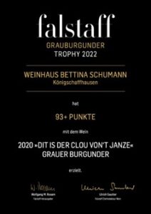 Falstaff Grauburgunder Trophy